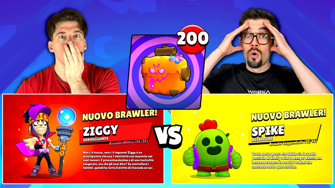 🎃 200x ZUCCA BOX OPENING BATTLE! RaxoR vs Ferre! | Brawl Stars ITA