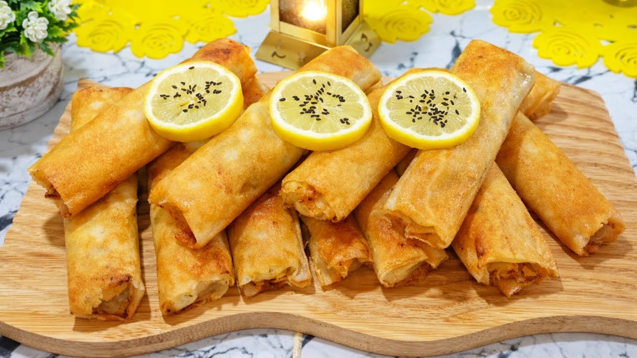 بوراك بالجمبري 🍤 بنييين بزاف 😋 مقرمش وخفيف… أفخم إضافة لطاولة رمضان