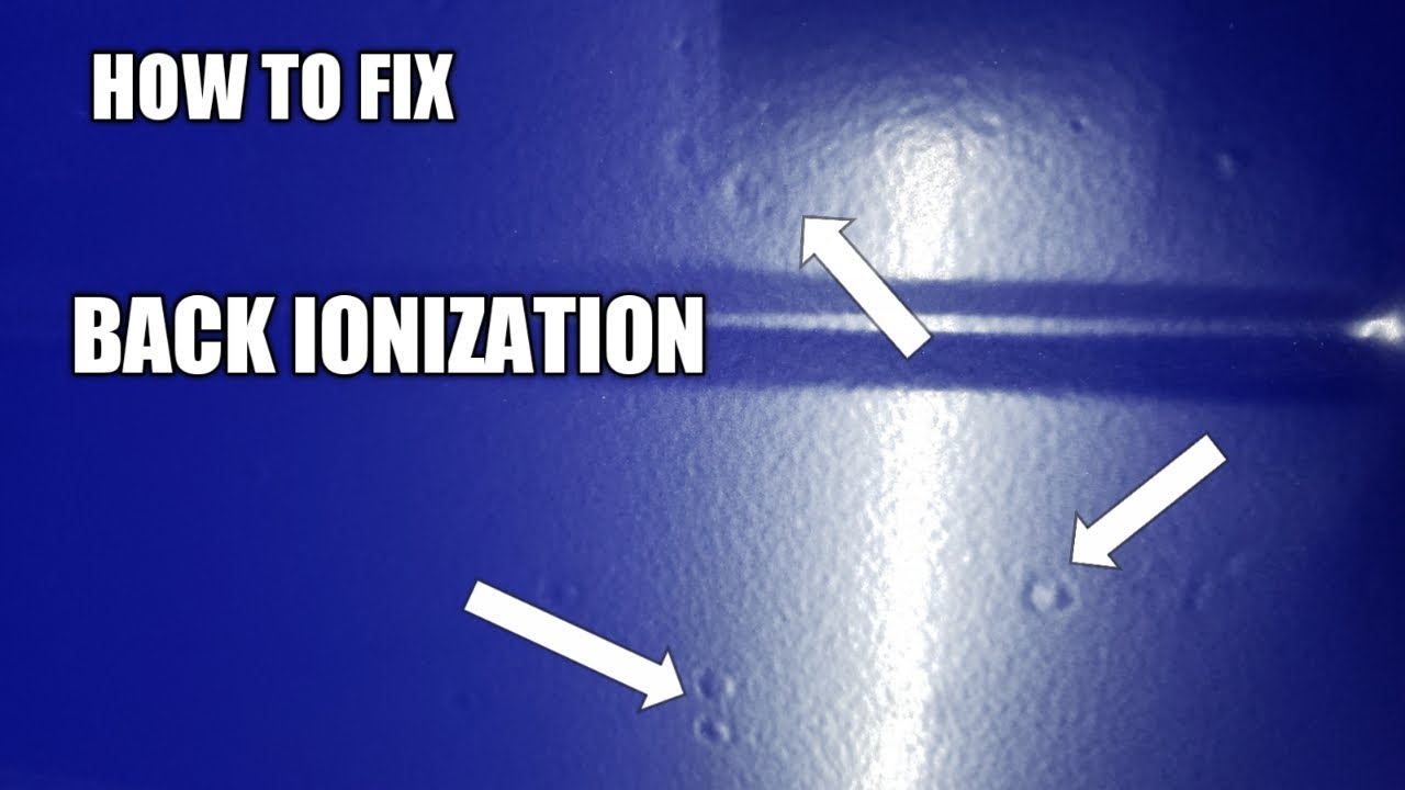 Powder Coating - How to Fix Back Ionization