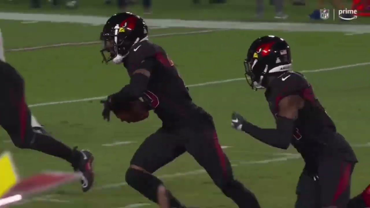 Andy Dalton pick 6 against the Cardinals