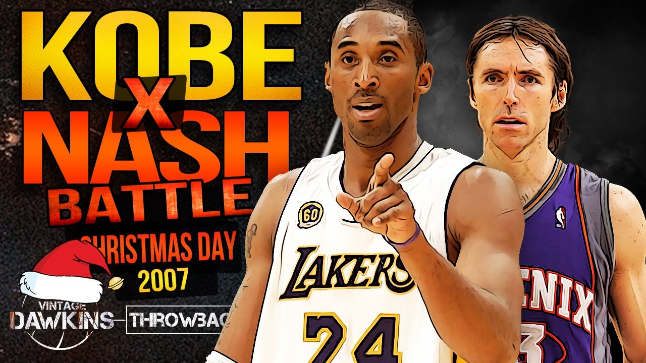 Kobe Bryant x Steve Nash Put On an EPiC Duel In 2007 Christmas Day 🐐🐐 | VintageDawkins
