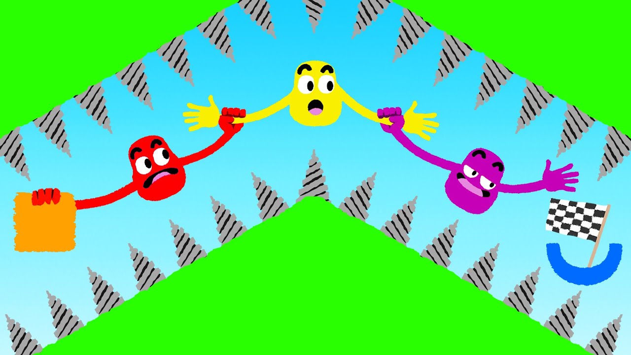 3 Noobs 99.999% Impossible Spikes in Heave Ho