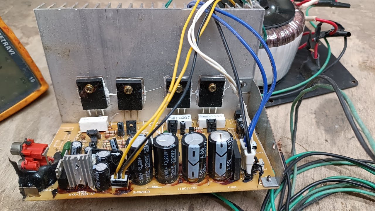dj amplifier kit repair. dj amplifier circuit board
