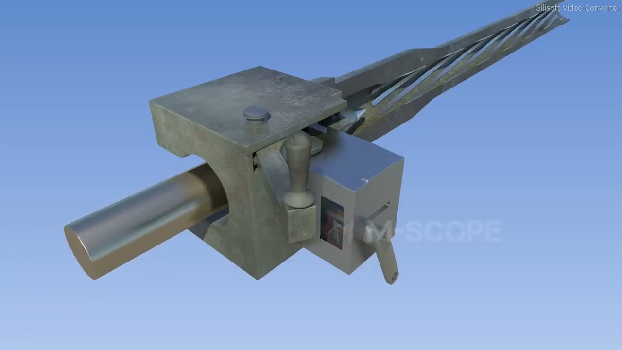 How does the 105mm howitzer firing mecanisiom work