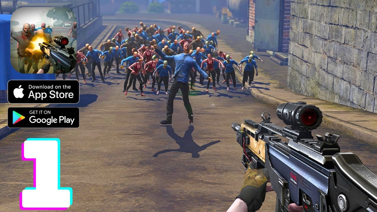 Zombie Apocalypse: Doomsday-Z Walkthrough Gameplay - Part 1 (iOS, Android)
