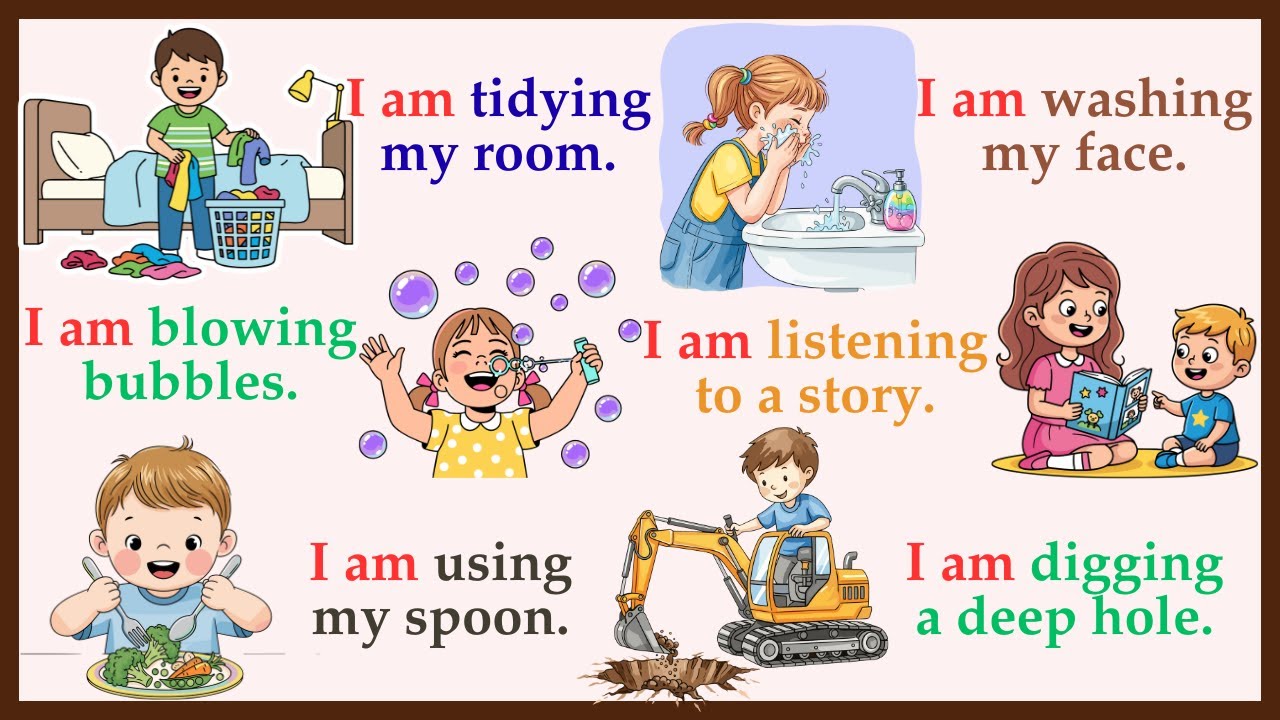Spoken English at home for kids / Learn English / Daily Use English Sentences / Improve English