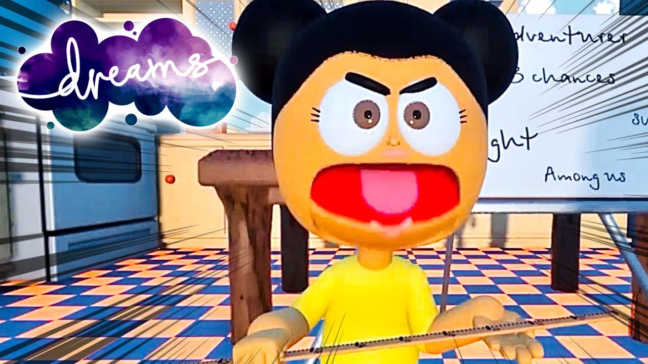 A New Amanda the Adventurer Game Has Been Added to Dreams PS4 PS5!!!