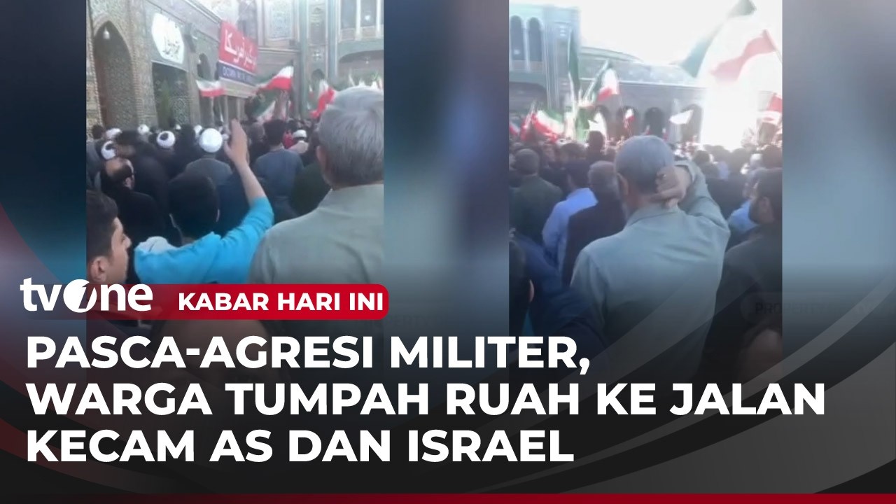 Video Amatir Reaksi Warga Iran Usai Serangan AS dan Israel | Kabar Hari Ini