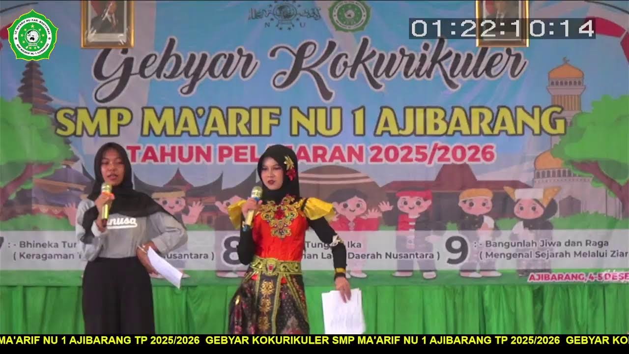 GEBYAR KOKURIKULER | SMP MA'ARIF NU 1 AJIBARANG TP 2025/2026 | PART 1