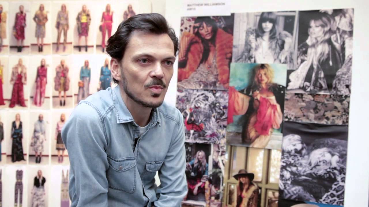 Backstage with Matthew Williamson at London Fashion Week AW15