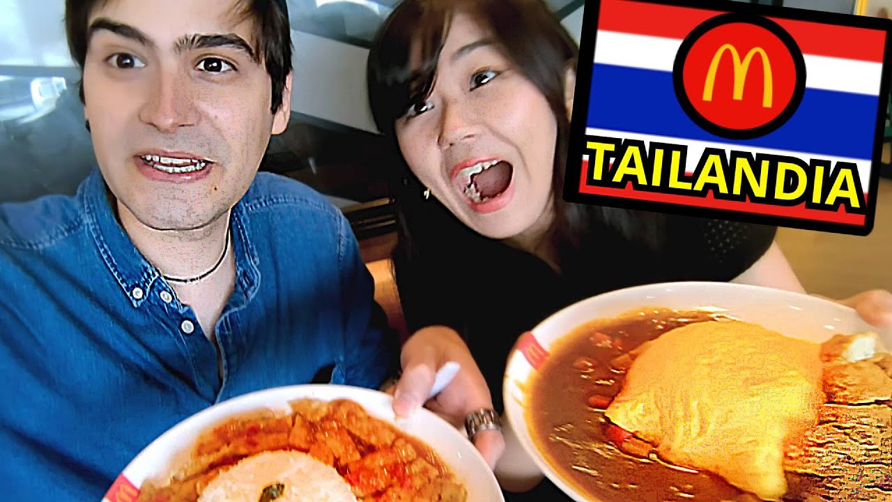 Probando comida rara de Mcdonalds Tailandia | Fabio Torres