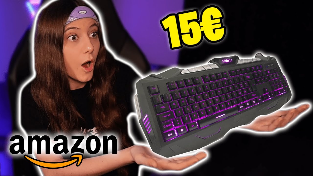 UNBOXING TASTIERA da GAMING PIÙ ECONOMICA di AMAZON 😱 *solo 15 euro*