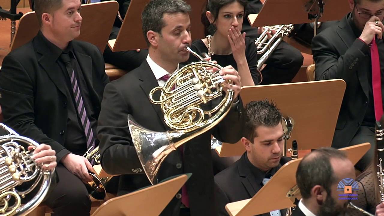 Concierto en Fa para cuatro trompas, C.  H. Hübler. Banda Sinfónica del CSMA