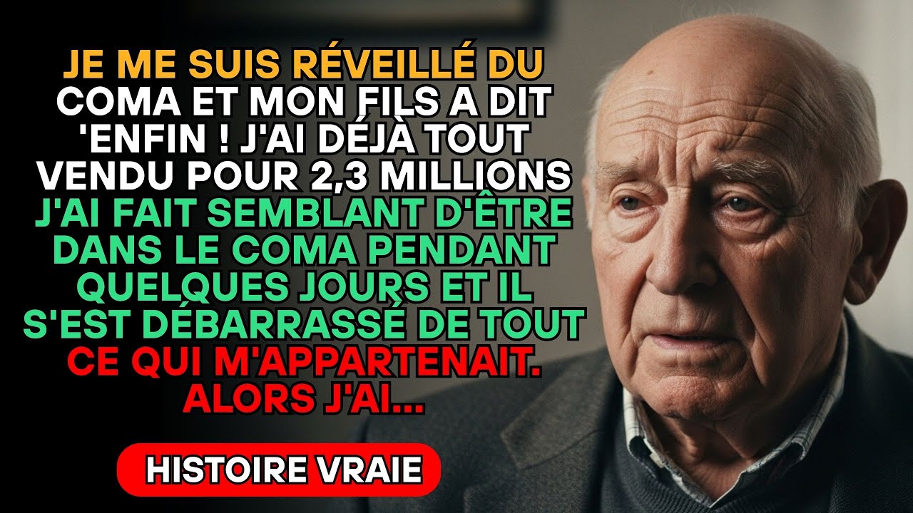 JE ME SUIS RÉVEILLÉ DU COMA ET MON FILS A DIT : 'J'AI DÉJÀ TOUT VENDU !' - CE QUE J'AI FAIT APRÈS.