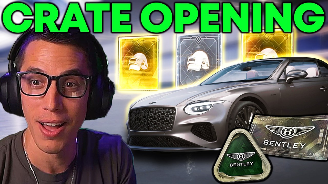 Here's How Much The BENTLEY Can Cost... | PUBG Crate Opening