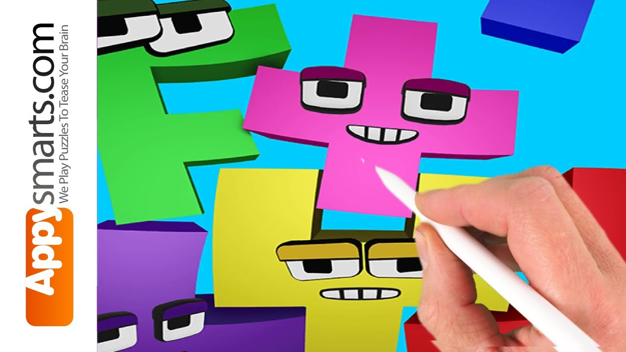 Jelly Alphabet Tetris Like Game: I Broke The Game during the review!
