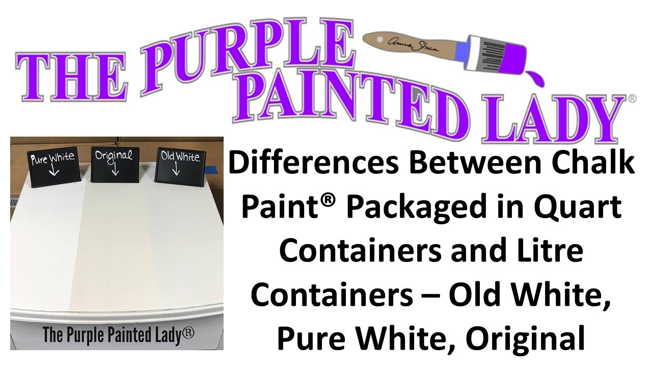 Chalk Paint® by Annie Sloan Global Alignment Changes (Old White, Pure White, Original)