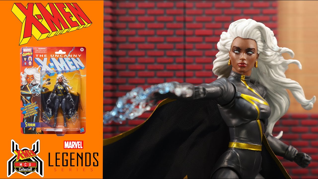 Обзор эксклюзивной фигурки из комикса Marvel Legends Retro X-Men Outback STORM Uncanny Target