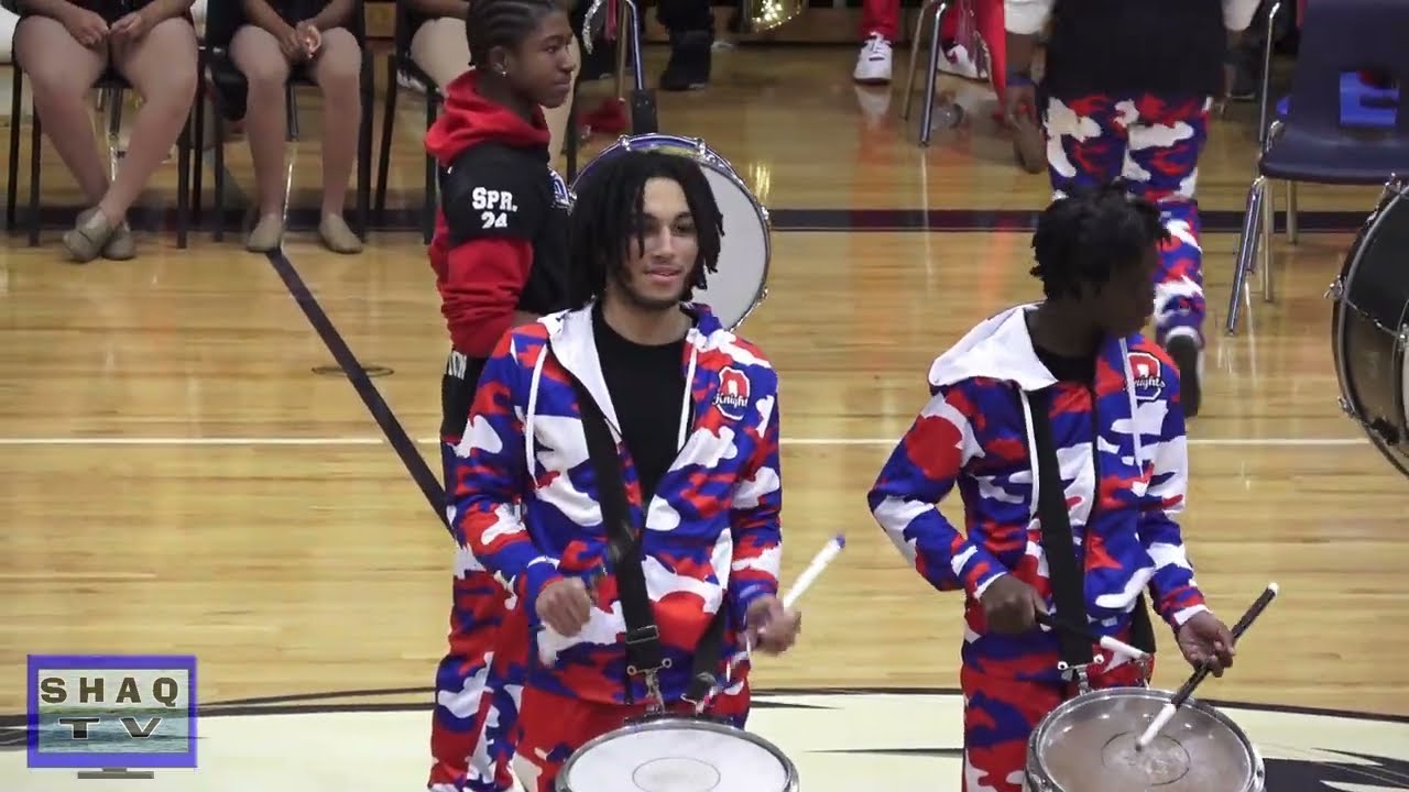 Percussion Battle @ Chandler  Park Academy Sonic Blue Marching Band Alumni Holiday Jamboree 2024