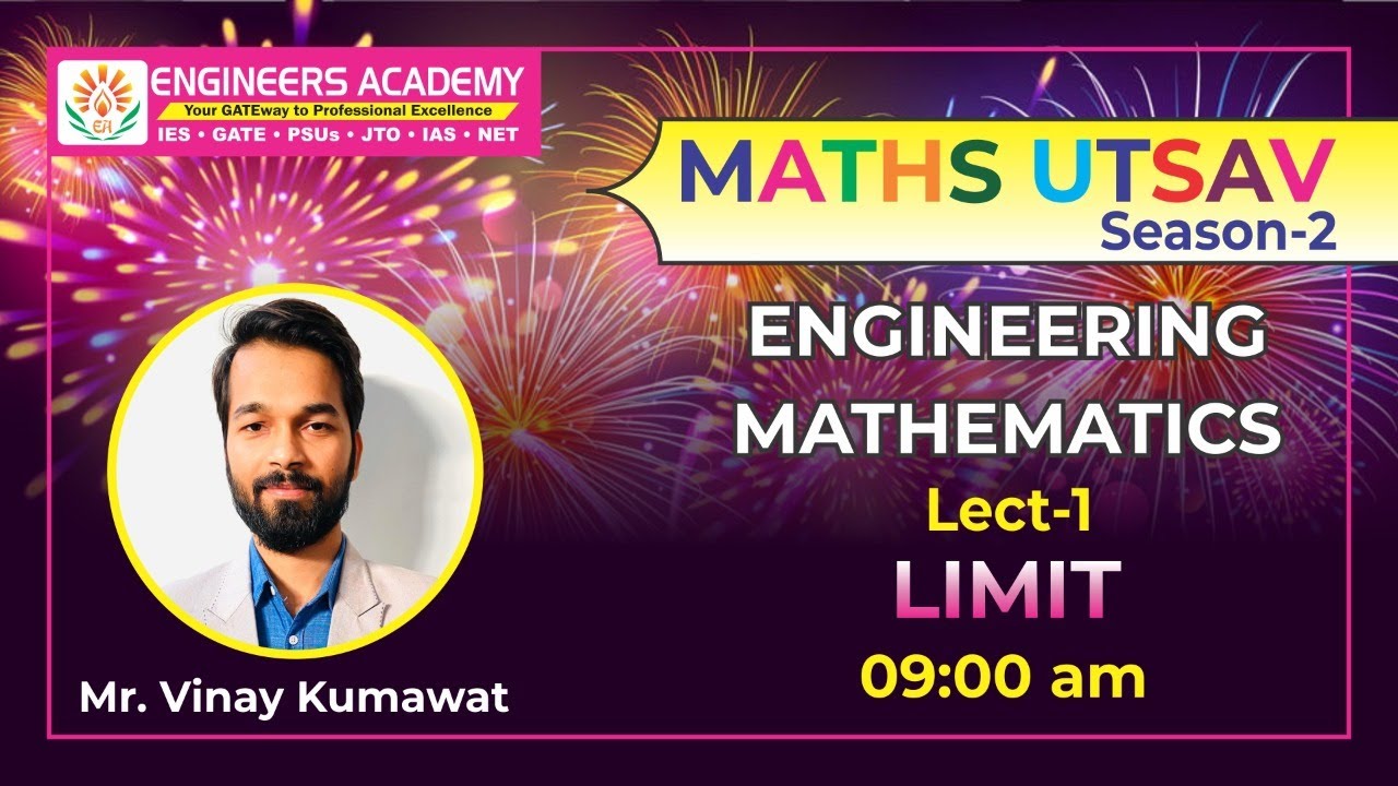 Engineering Mathematics | Limit | GATE Exam 2022 | Free Online Coaching | Maths Utsav | Lect-1