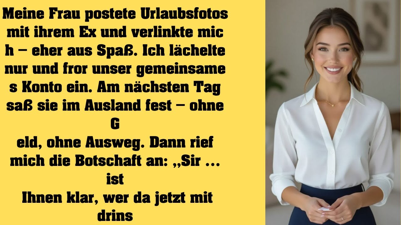 Meine Frau postete Urlaubsfotos mit ihrem Ex und markierte mich zum Spaß – also ließ