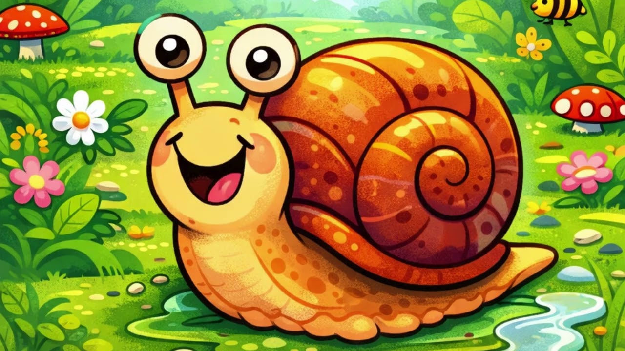 🐌🌿 To ja Ślimaczek – wesoła piosenka dla dzieci! 🌿🐌 wiosenna piosenka