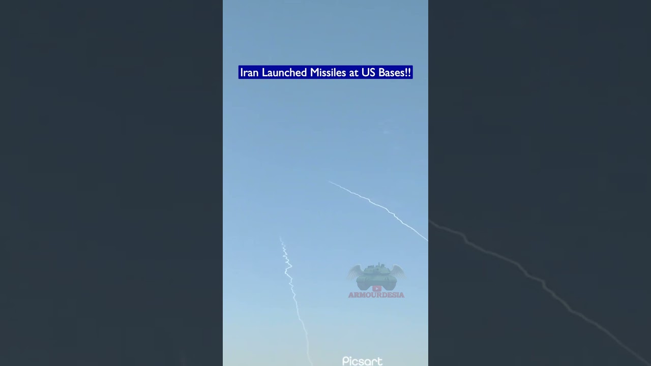Iranian Launched Ballistic Missiles at Multiple US Bases!!