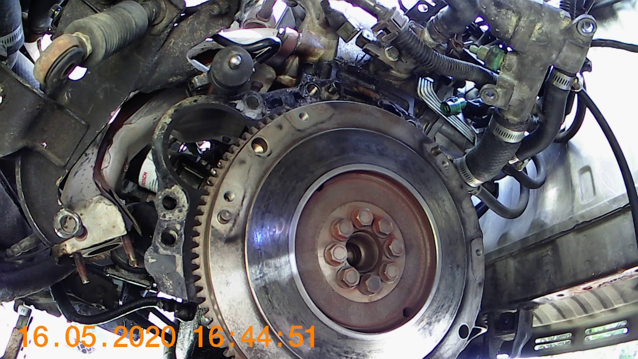 1985 MR2 Flywheel. This car has an 8 bolt flywheel, not 6 like you see on many part pictures.