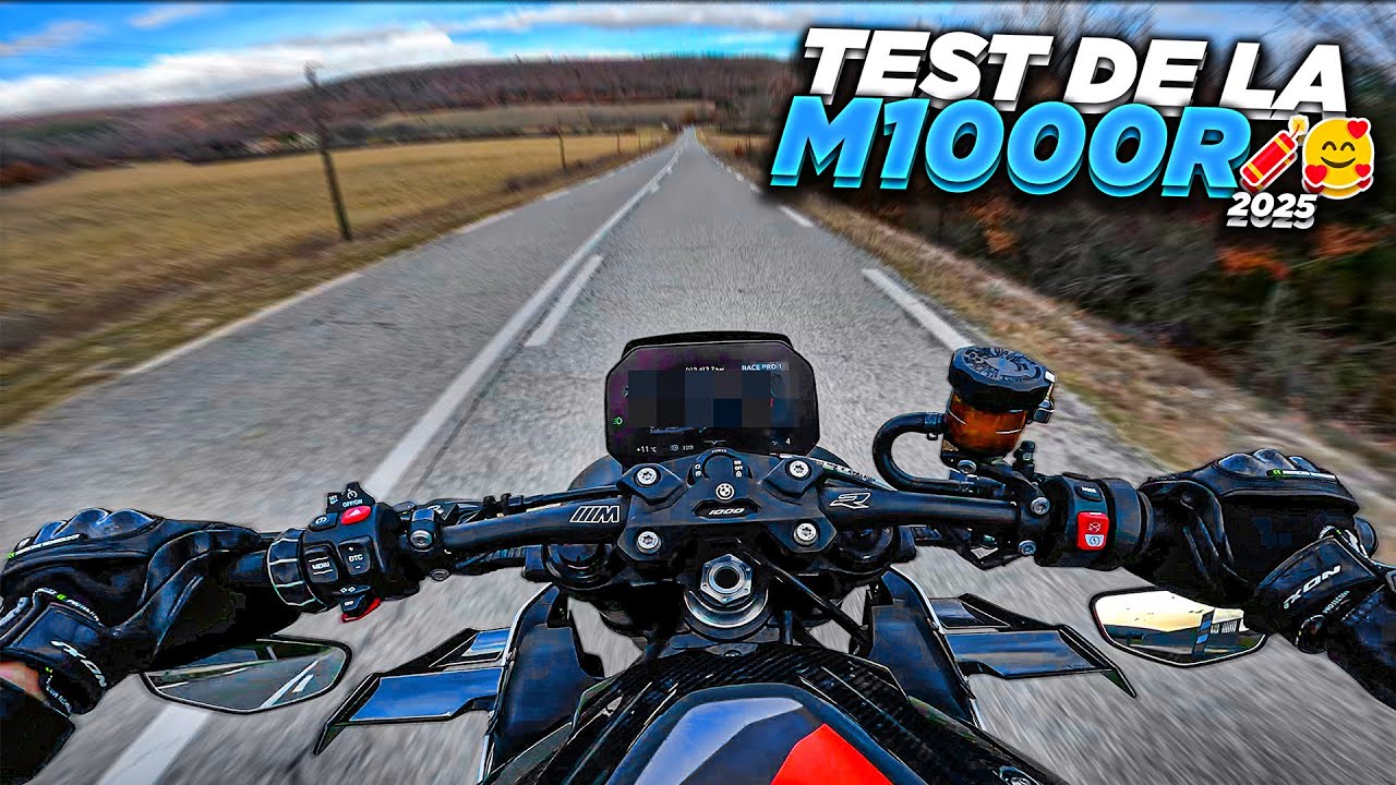 TEST DE LA BMW M1000R 2025 🧨🥰 UNE DINGUERIE