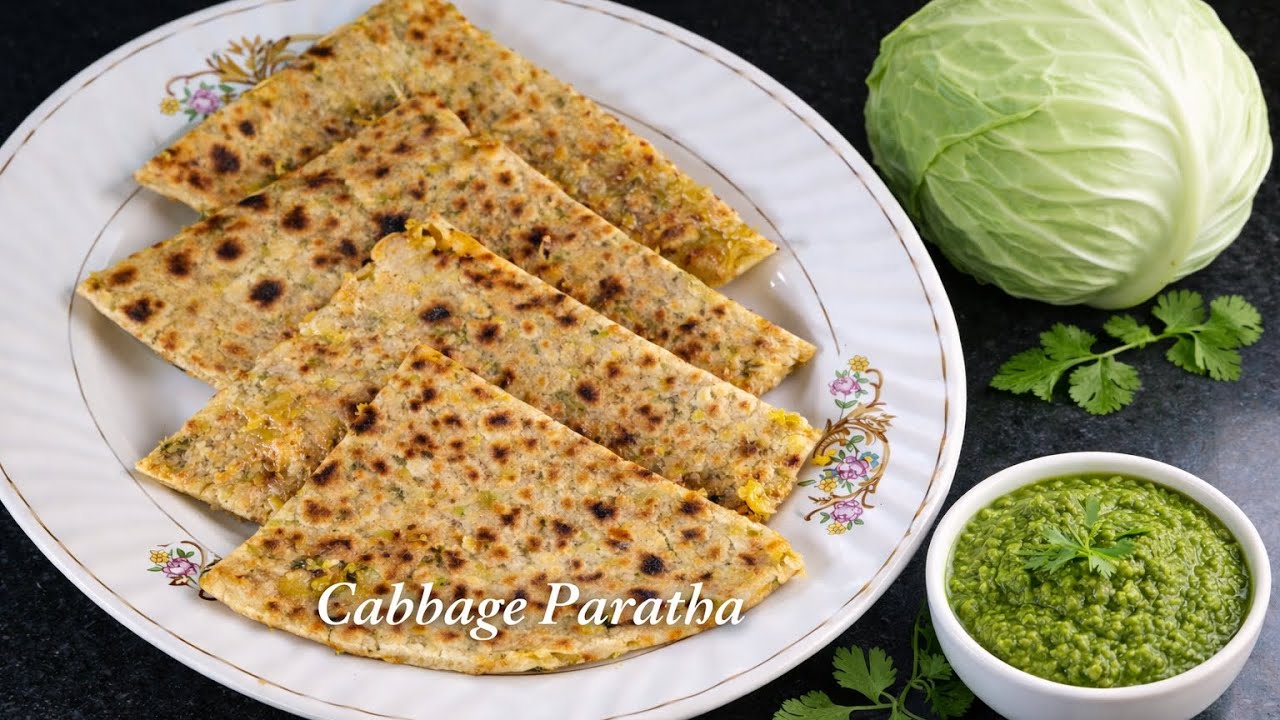 Cabbage paratha #recipe 