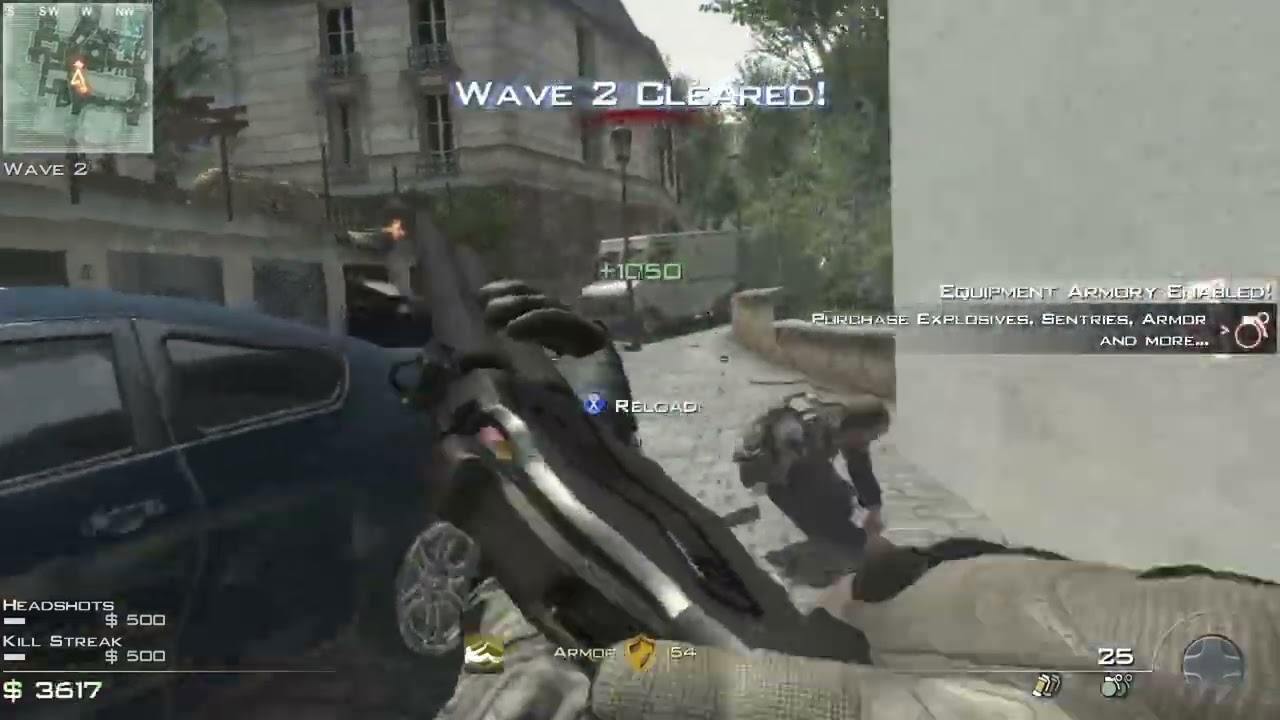 The first 3 minutes of „MW3 Survival Mode“ on Resistance