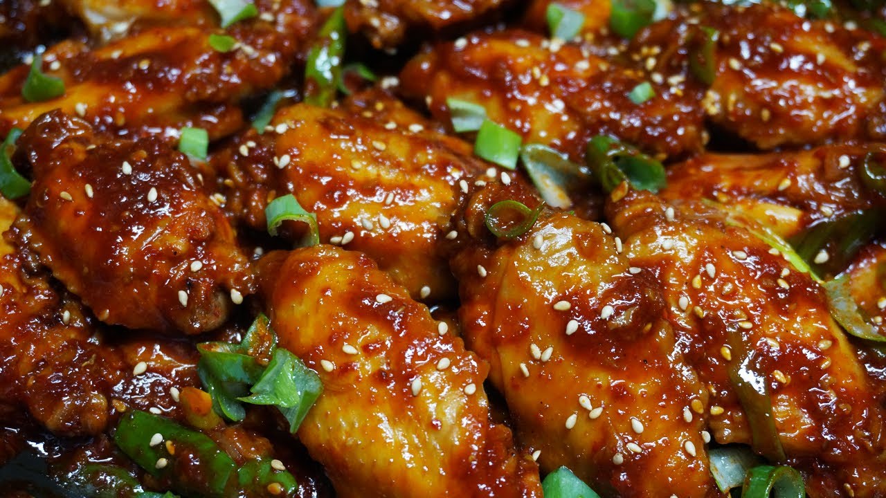 치킨보다 맛있는 닭날개조림 튀기지않고 만드는법