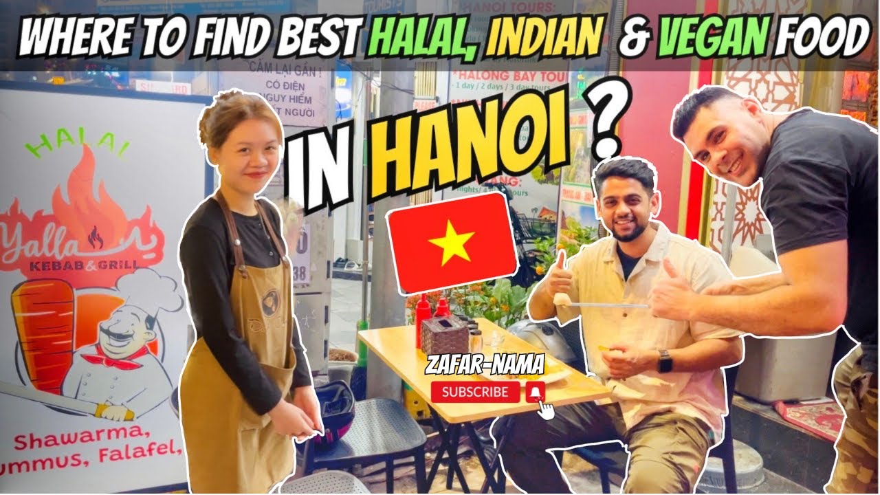Indian | Halal | Vegetarian | Vegan Food in Hanoi 🇻🇳 Food Tour 2024