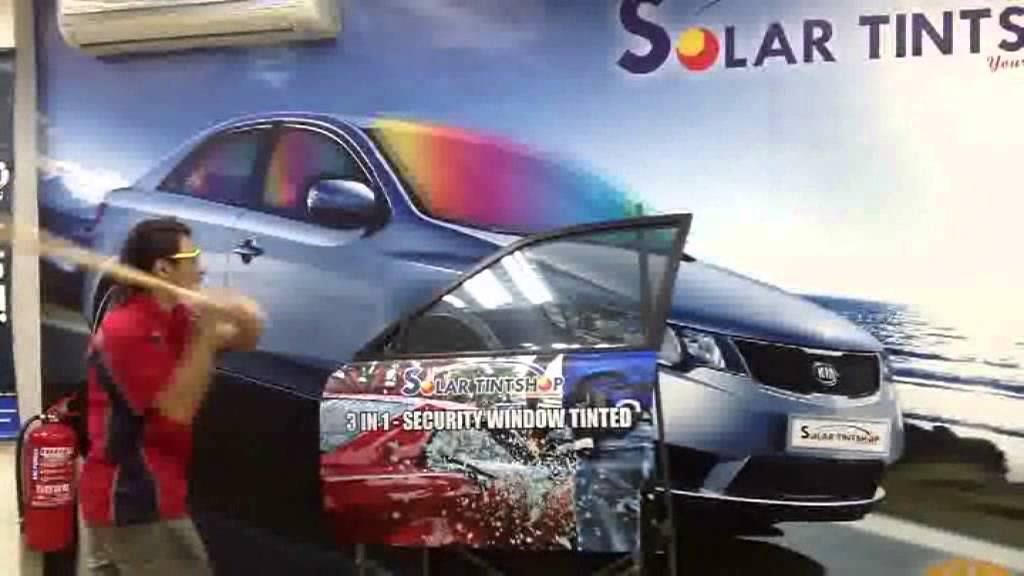 Solar Tint - Security Film Effect