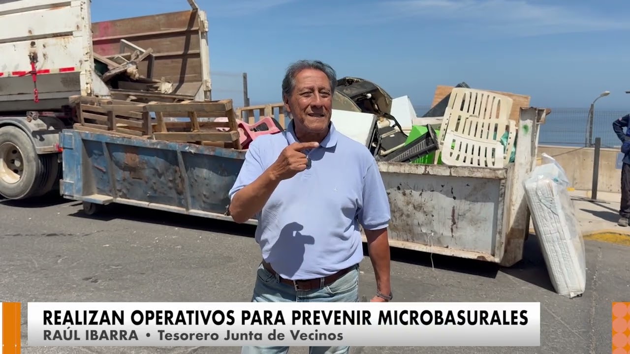 Municipalidad de Antofagasta impulsa operativos para combatir microbasurales