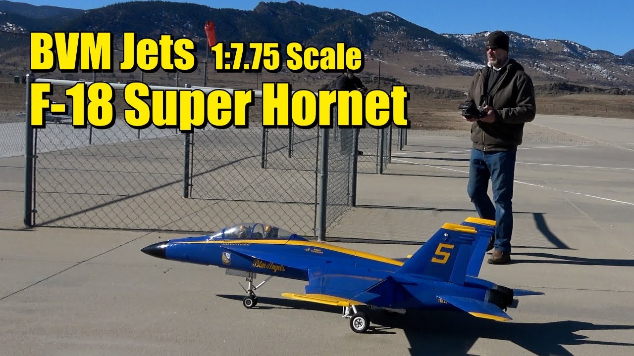 Ken Monblatt...  BVM 1:7.75 Scale F-18 Super Hornet...  Sunday, November 17, 2024