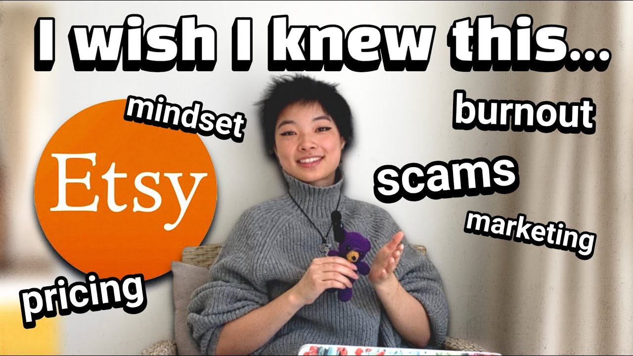 Selling Crochet on Etsy with No Experience | things i wish i knew, tips and tricks, etc.