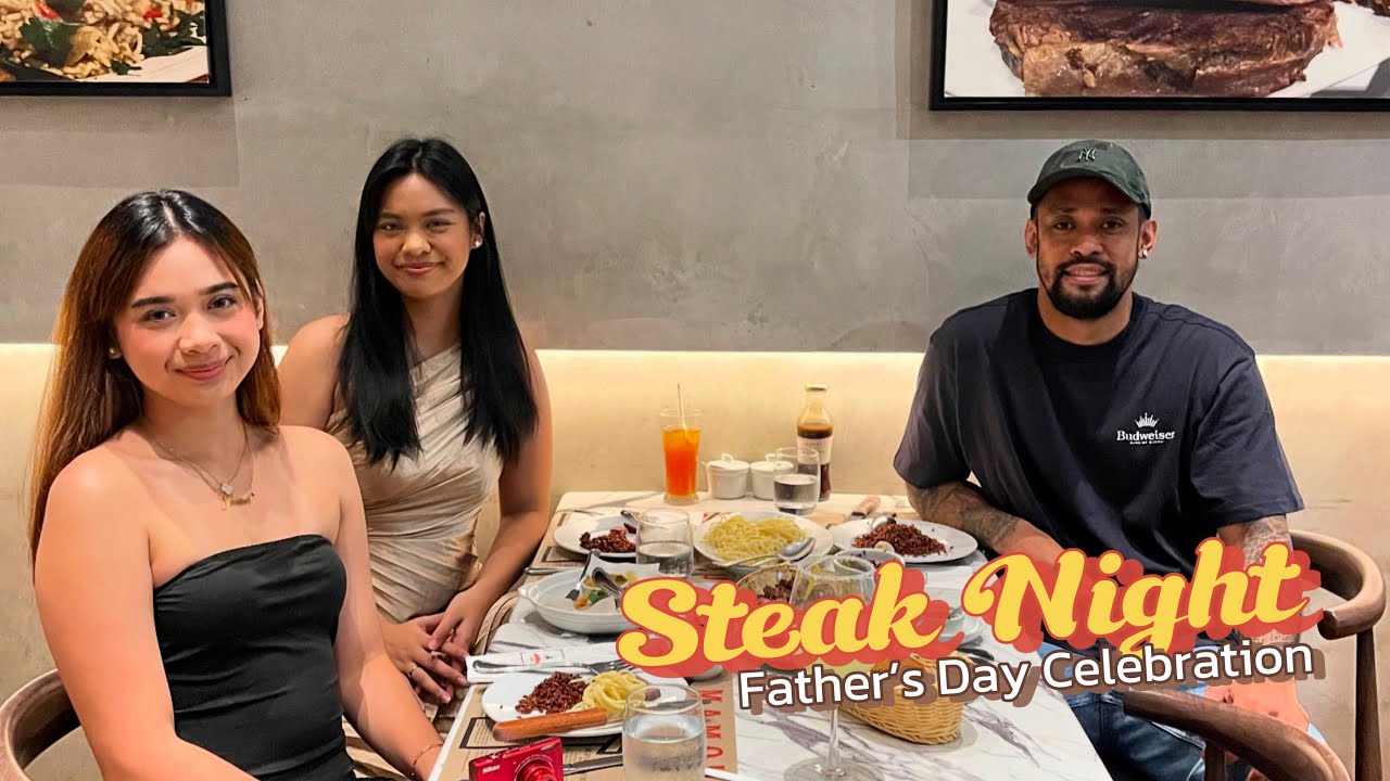 FATHER’S DAY CELEBRATION w/ the Loves of My Life: Steak Night at Mamou