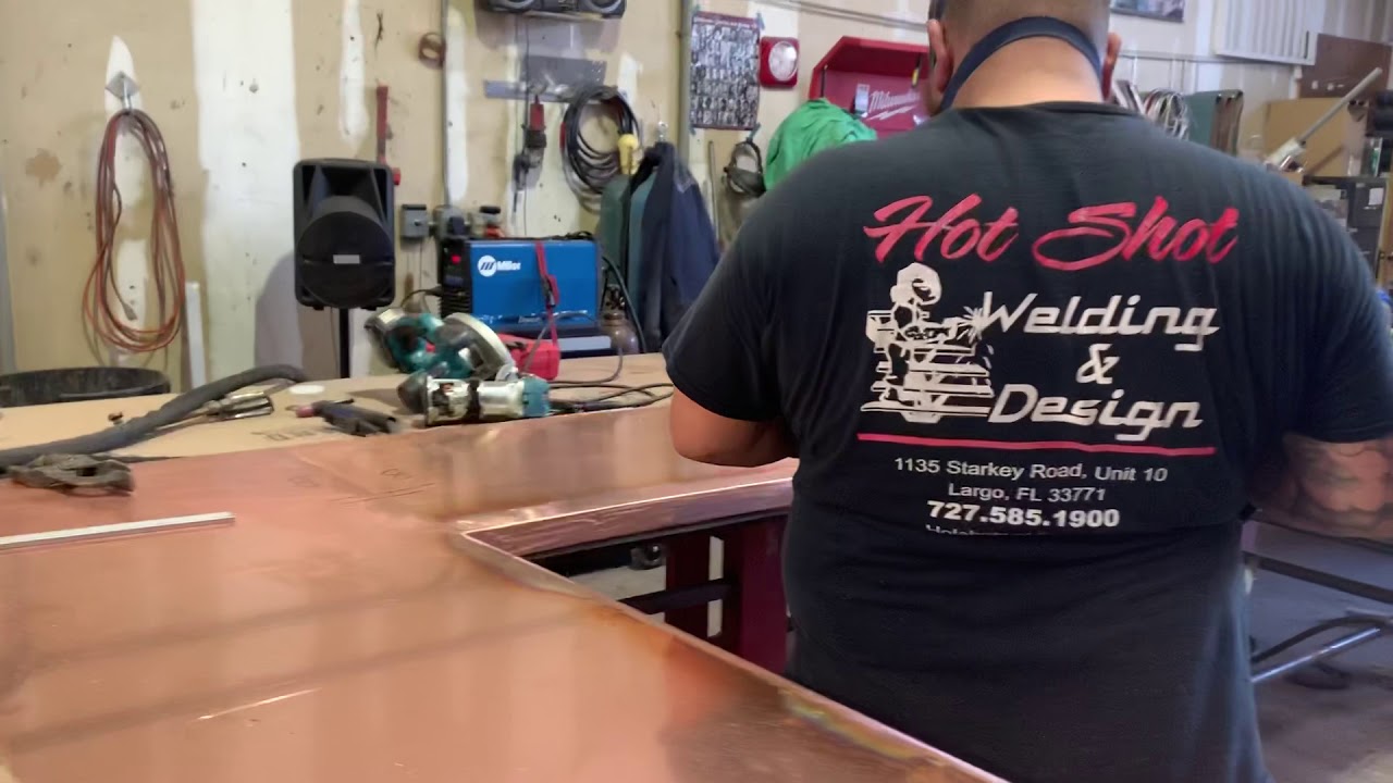 Copper Bar tops