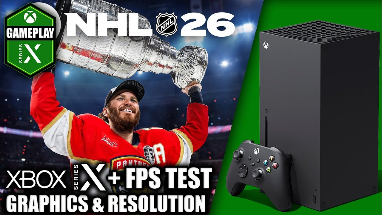 NHL 26 - Xbox Series X Gameplay + FPS Test