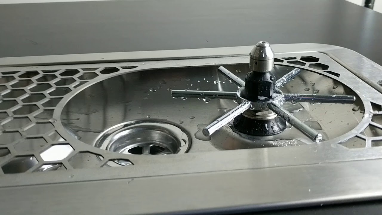 Rhino Pitcher Rinser 600mm with Spin Jet.
