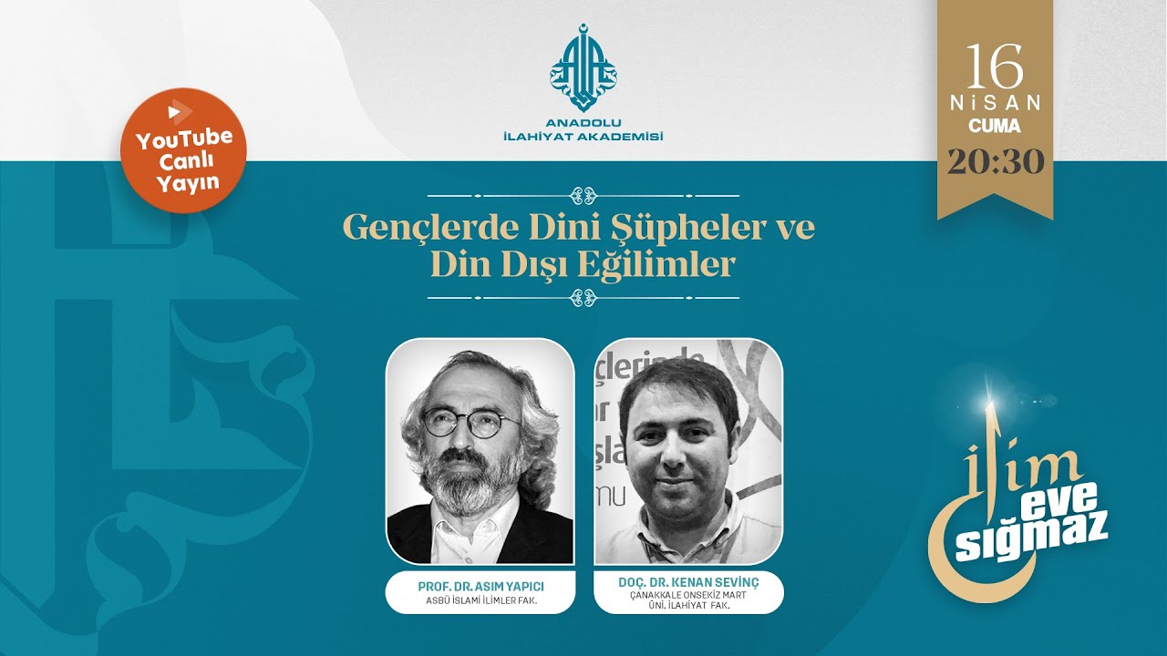 Doç.Dr. Kenan Sevinç & Prof.Dr. Asım Yapıcı 