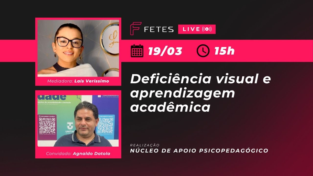 Deficiência visual e aprendizagem acadêmica - NAPCast