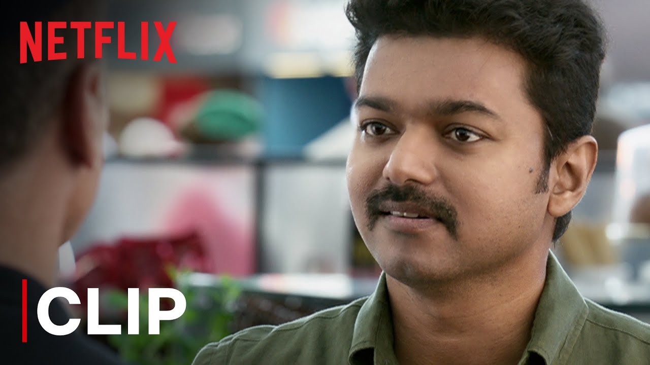 Сцена в аэропорту Талапати Виджай Массачусетс | Mersal | Тамильский фильм | Netflix India