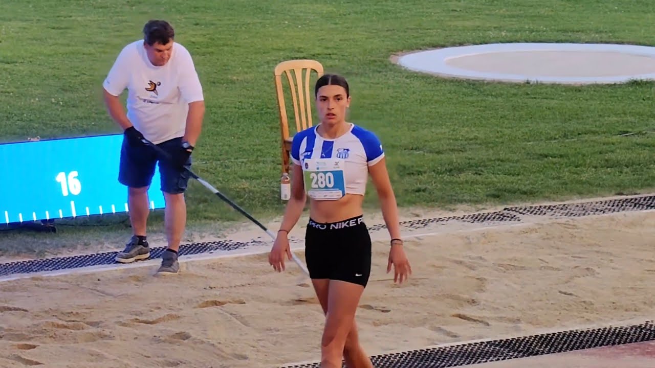 Natalija Dragojević SRB Triple Jump Women 13.15 1st Place Athletic Meeting Kranj 2025