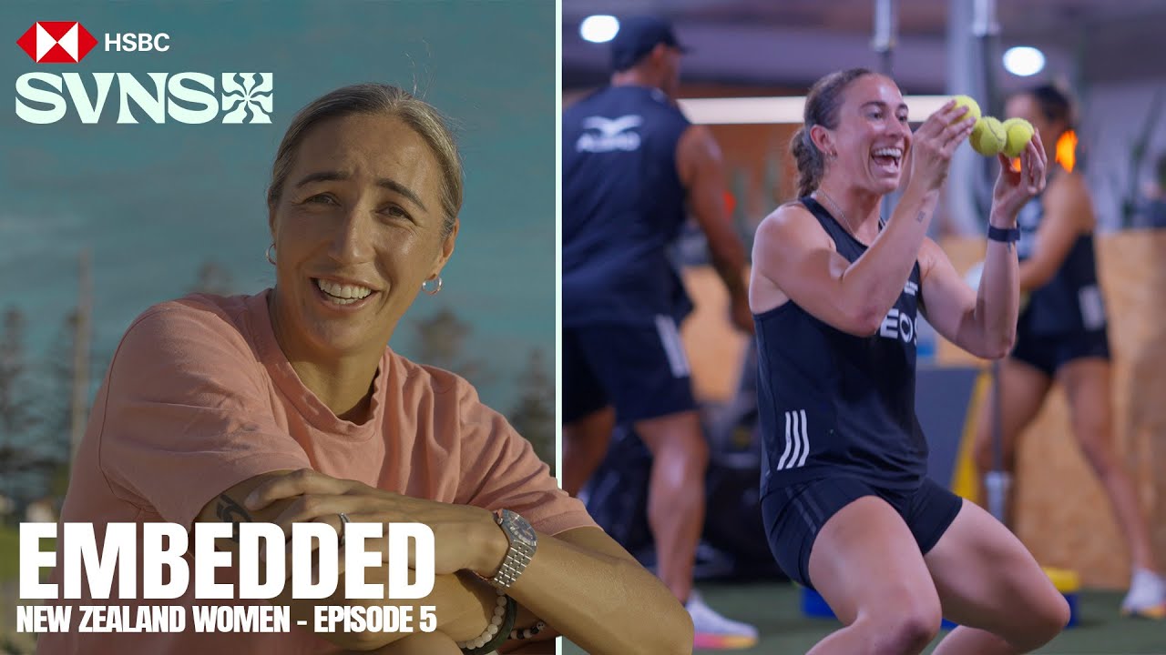 Behind the scenes with the NEW ZEALAND Women's sevens team in Perth | HSBC SVNS SMBEDDED