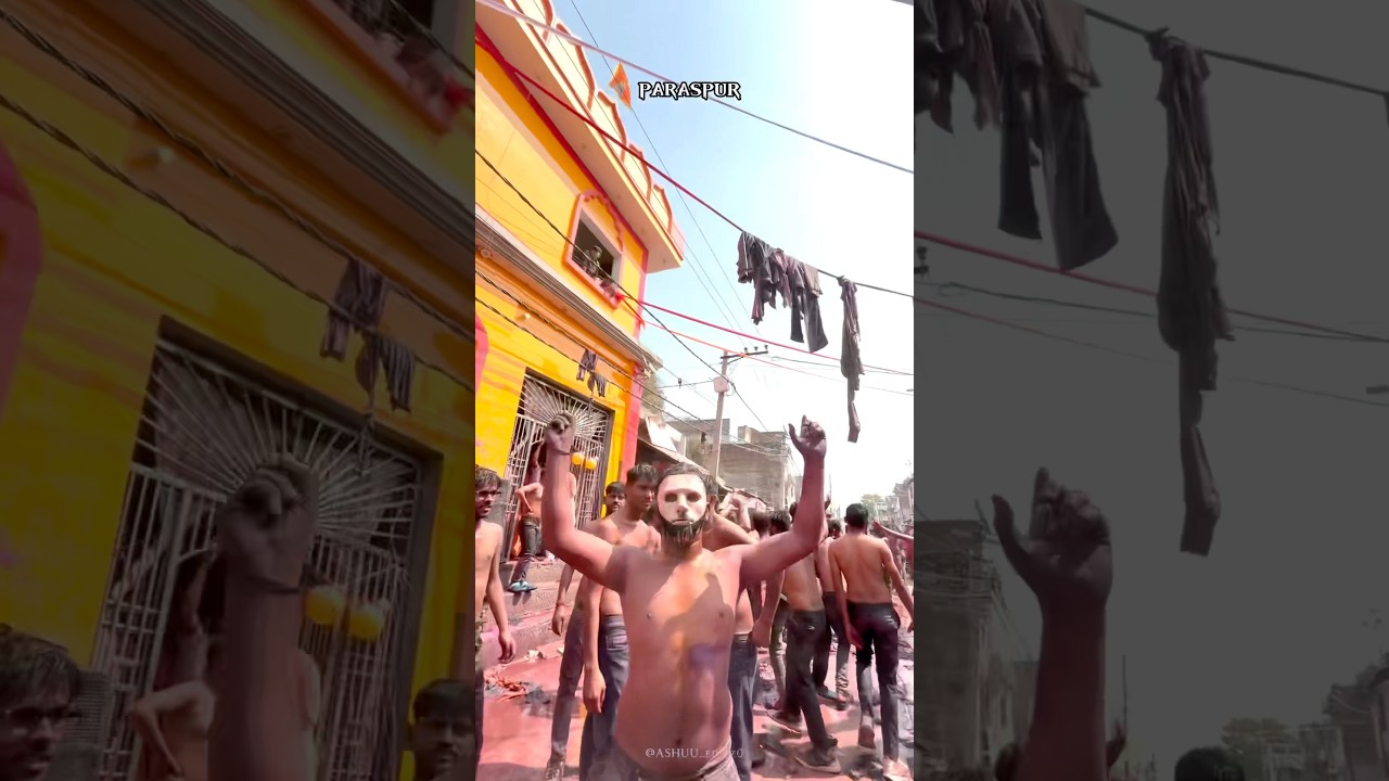 HOLI 2025 || paraspur gonda holi 2025 || 