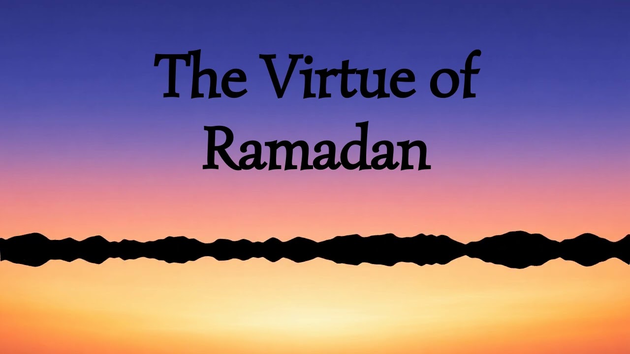 Recite The Book of ALLAH During the MONTH OF RAMADAN