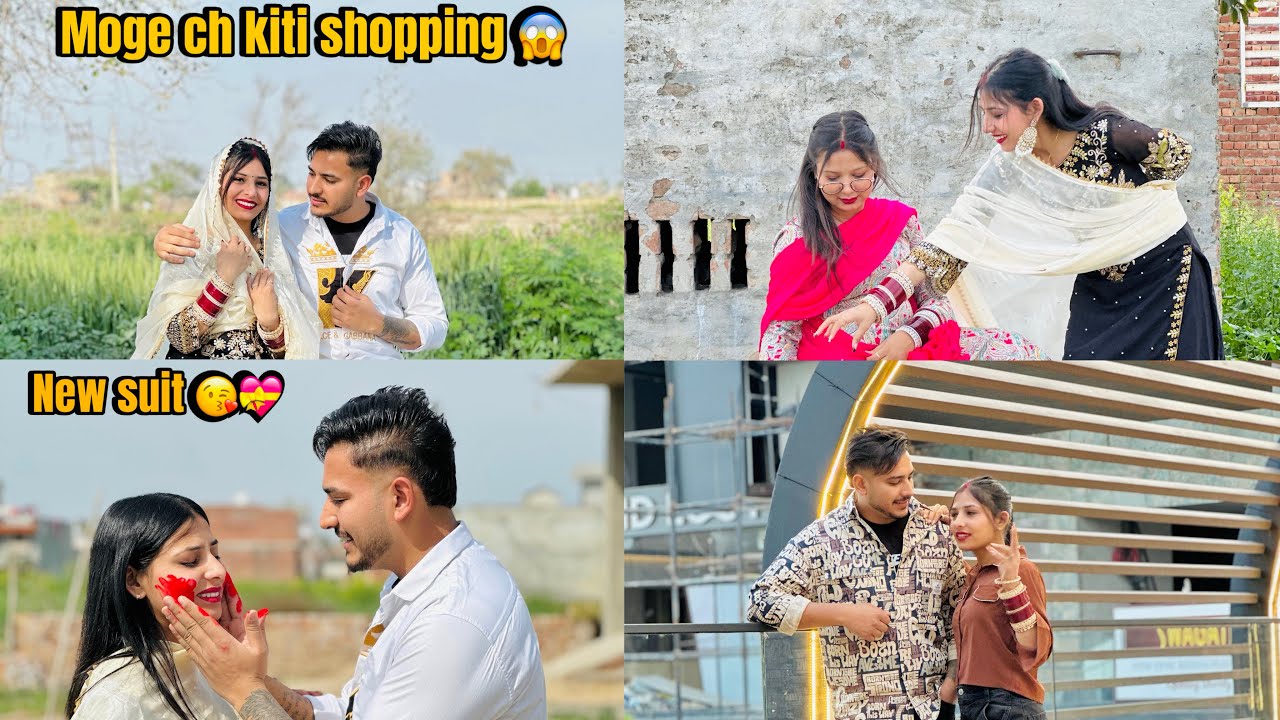 Aaj kiti shopping ❤️ harman ne moge ch 10000 di 😱
