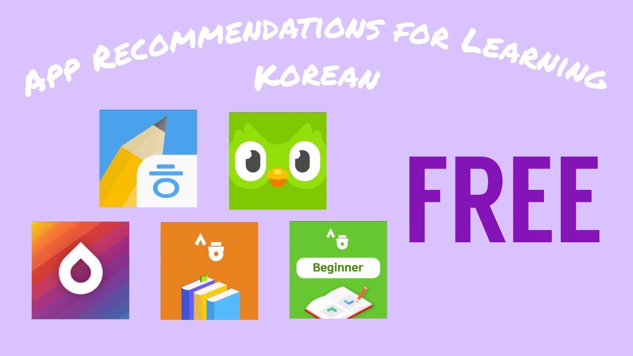 Rekomendasi 5 Aplikasi Belajar Bahasa Korea GRATIS |FREE App for Learning Korean 🇰🇷 *Android and IOS